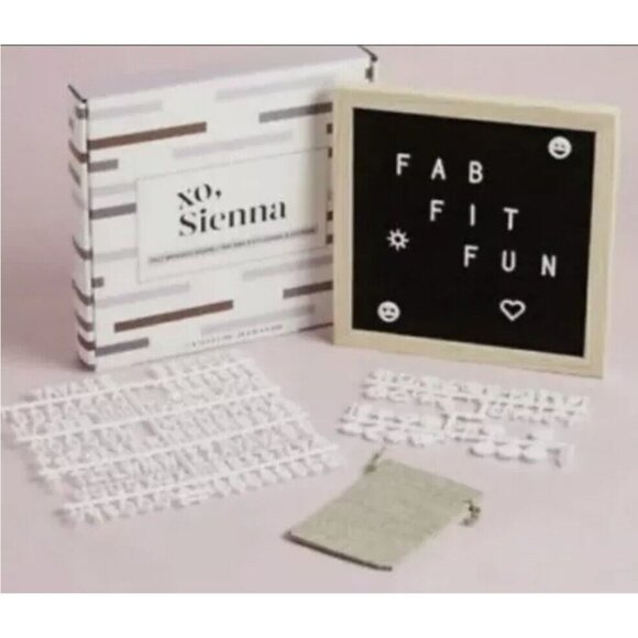 xo, Sienna Keep Growing Black Felt Letter Board - Picture 3 of 13